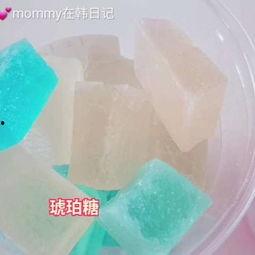 吃琥珀糖视频,一场视觉与味觉的双重盛宴