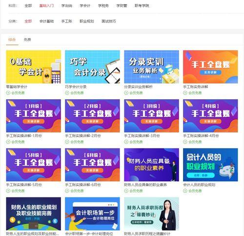 学习会计视频,会计视频学习要点精粹